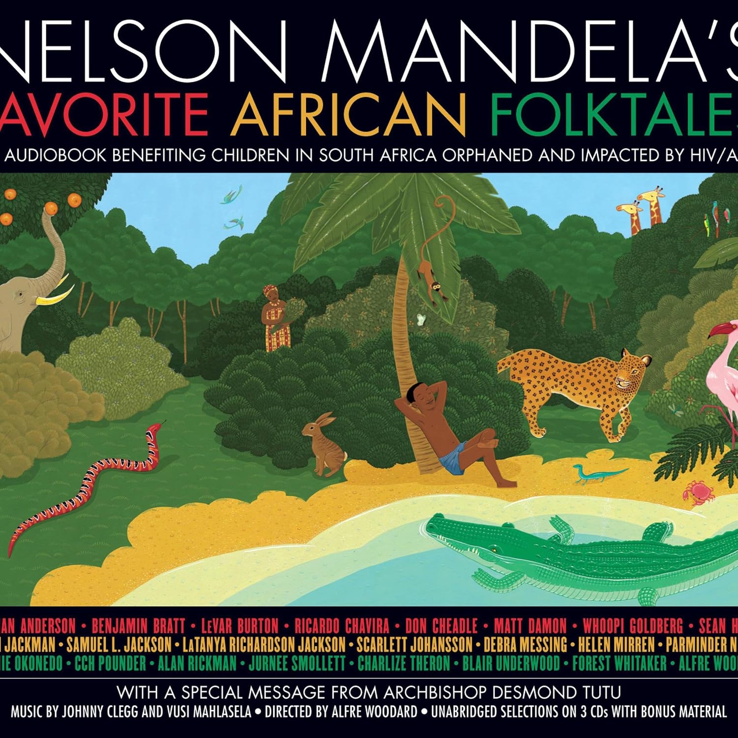 Detalle de Nelson Mandela's Favorite African Folktales Audiobook, Unabridged, 3 hr 42 min