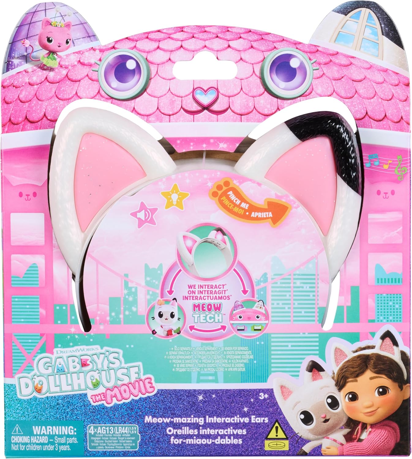 Thumbnail 4 de Gabby's Dollhouse Meow-Mazing diadema interactiva con luces