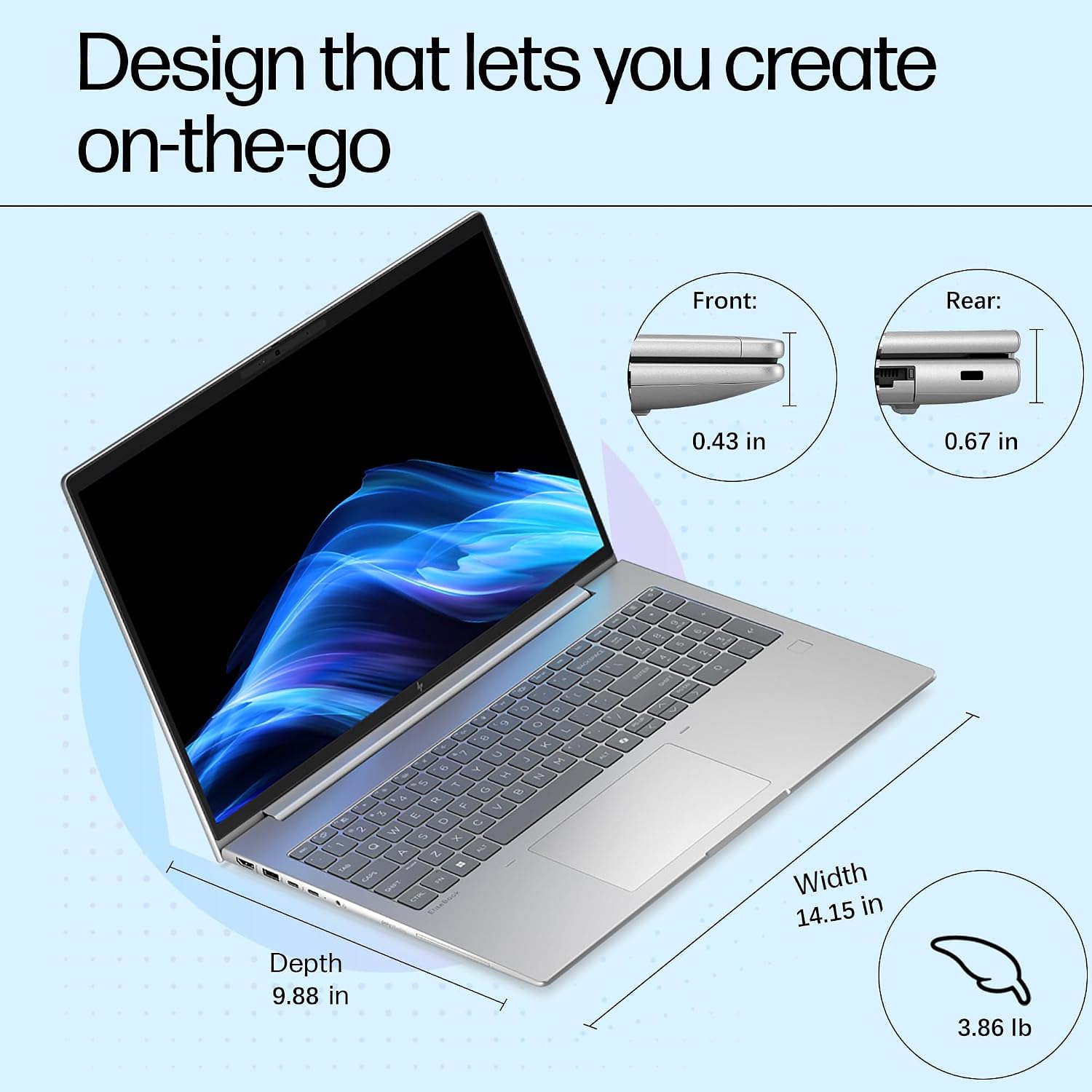 Thumbnail 6 de HP EliteBook laptop 16-inch