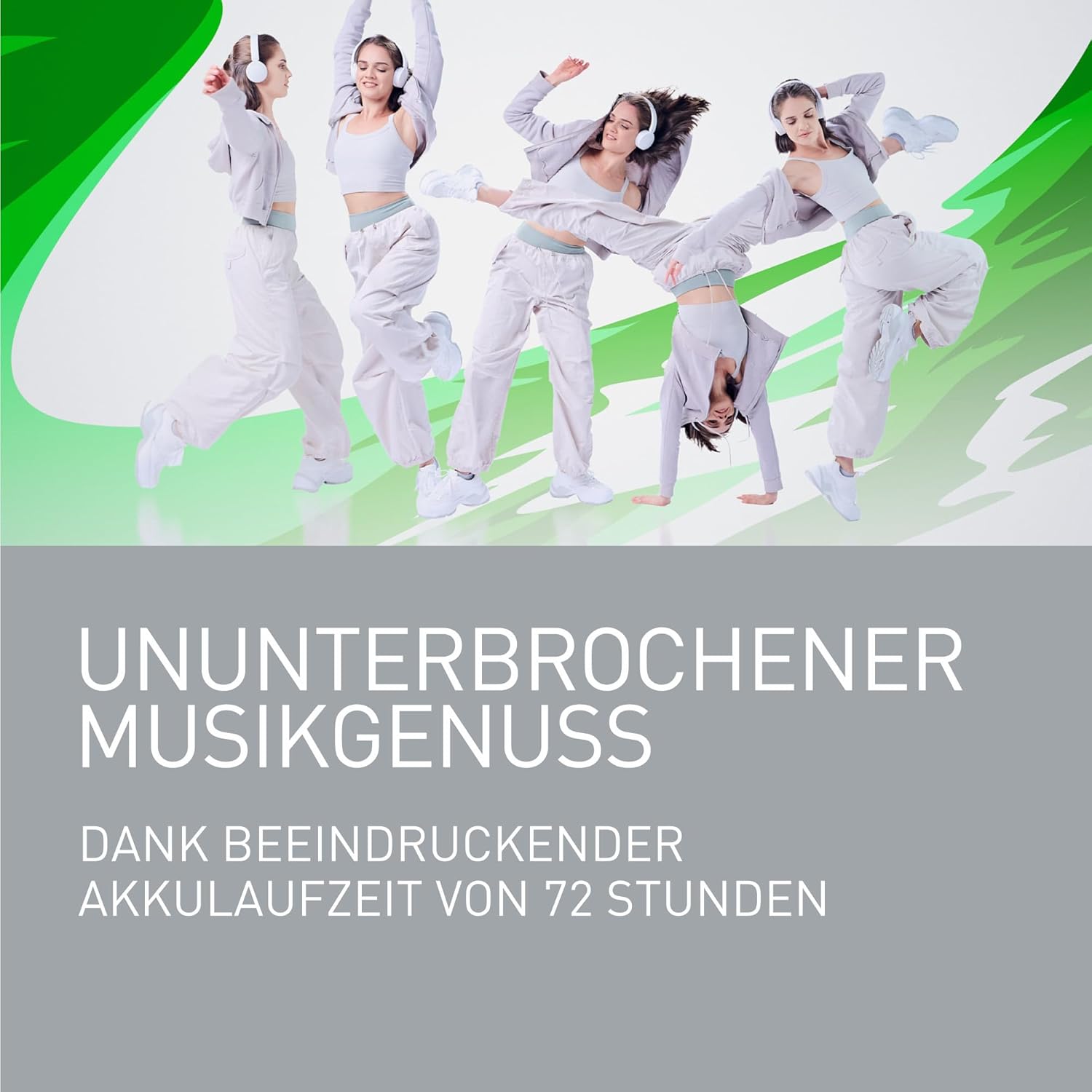 Thumbnail 4 de Panasonic HF630B On-Ear Kopfhörer, 72 Std. Wiedergabe