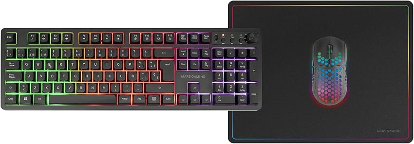 Thumbnail 5 de Mars Gaming MCPWX Combo gaming inalámbrico 3200 DPI y alfombrilla 360×260 mm