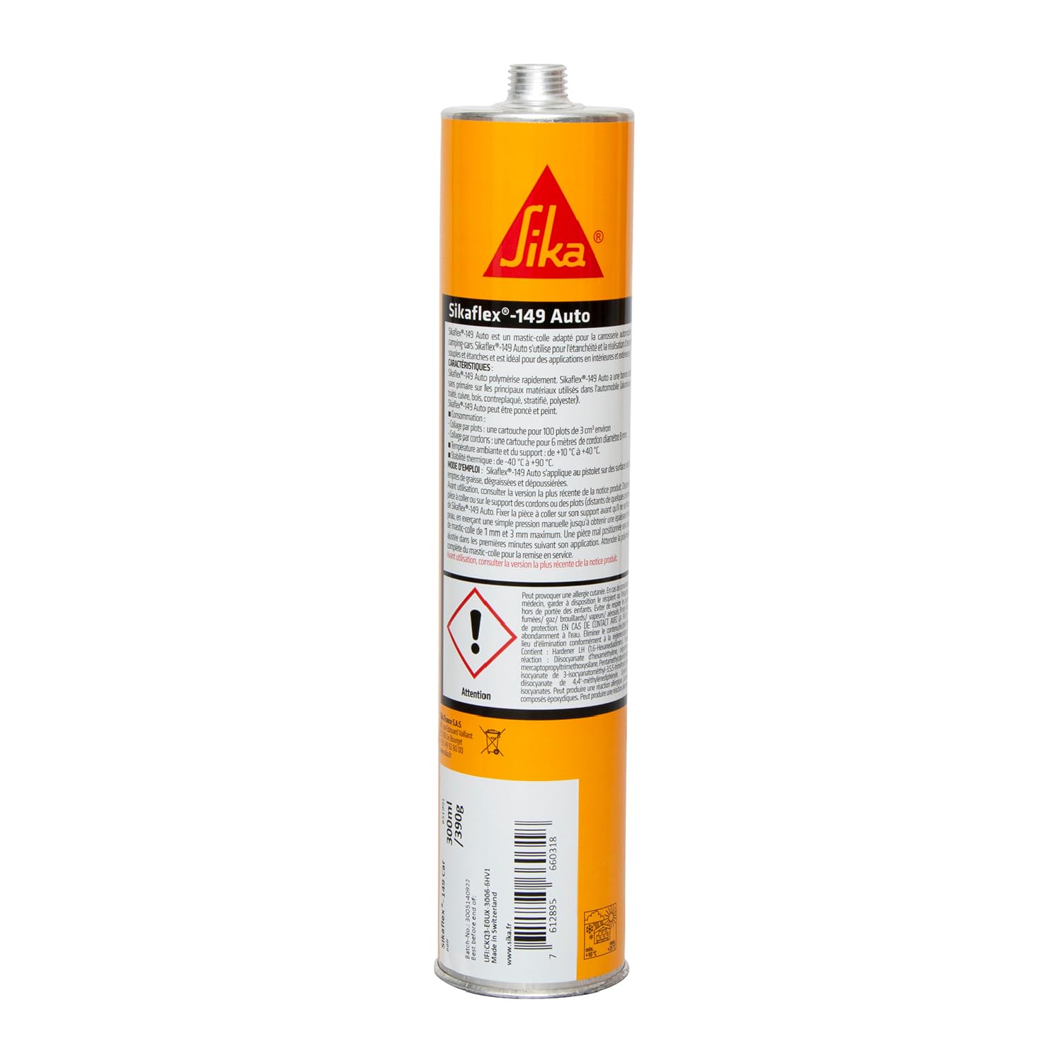 Detalle de Sikaflex 149 Auto Blanc - Mastic carrosserie polyuréthane pour collage et réparation automobile