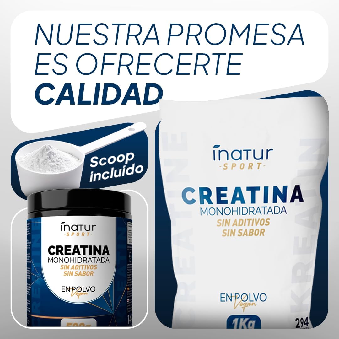 Detalle de INATUR LAB Creatina Monohidratada 1kg