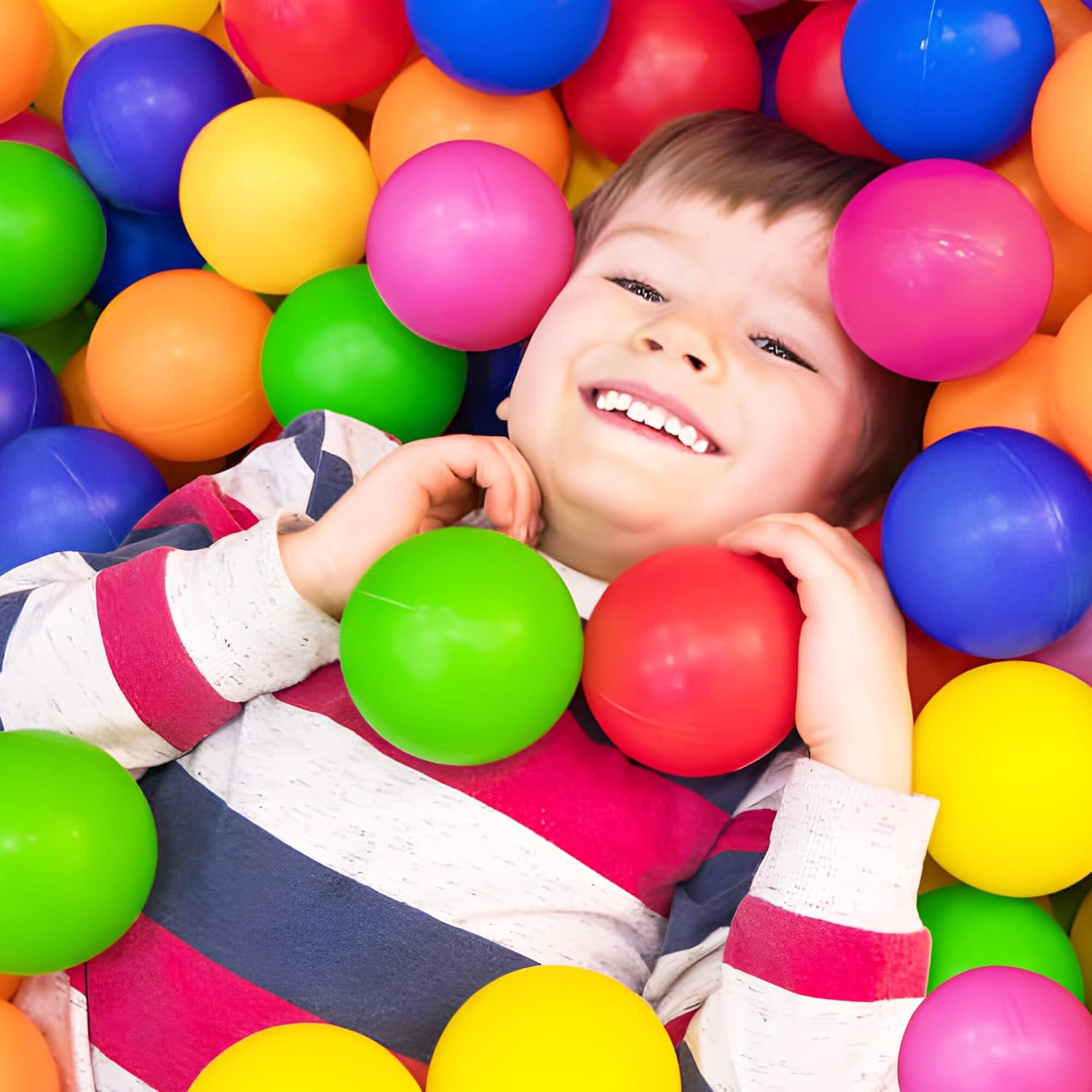 Thumbnail 5 de MW SPORTS Ball Pit Balls for Kids and Toddlers (1000 Pack) — Soft, Crush-Proof, BPA & Phthalate Free