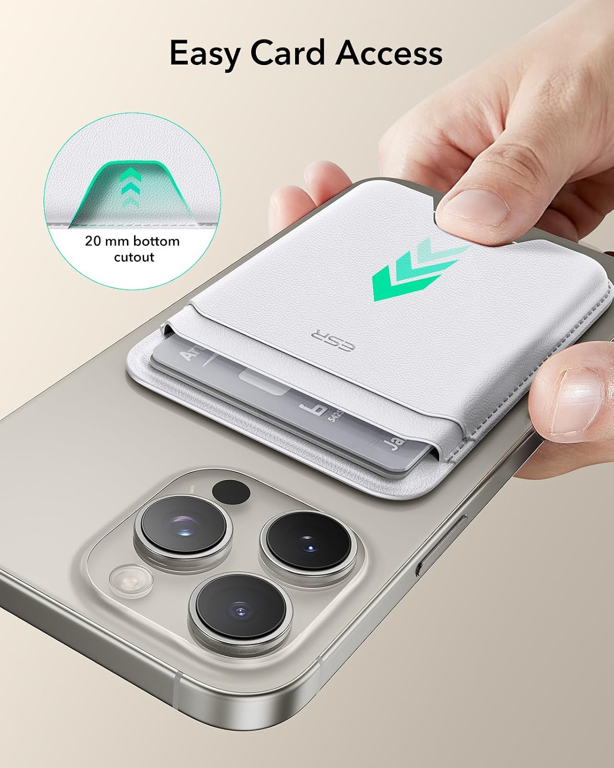 Detalle 2 de ESR for MagSafe Wallet 5-Card