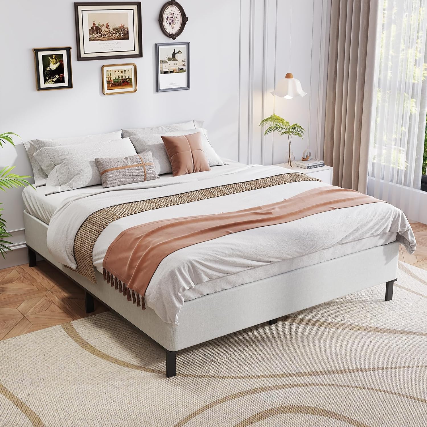 Thumbnail 6 de OSASET Full Box Spring — 9 Inch Metal Full Size, Heavy-Duty Foundation