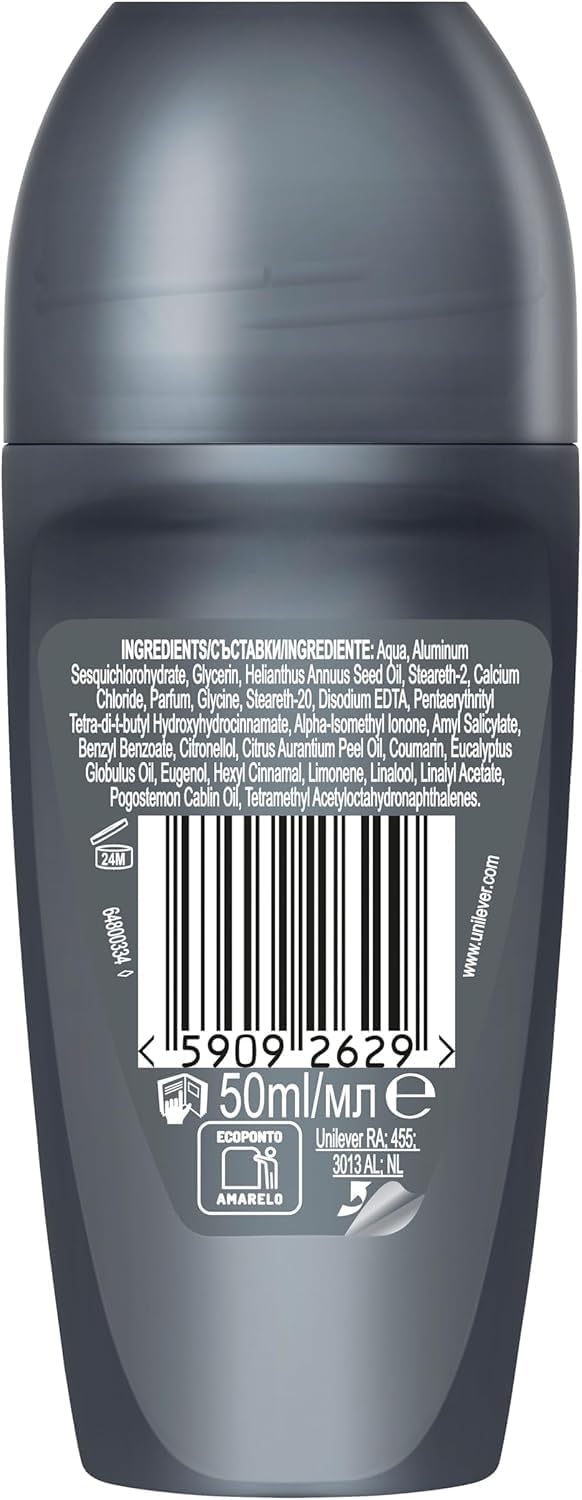 Thumbnail 1 de DOVE MEN+CARE Deodorante Roll On Advanced Care Invisible Dry 6x50 ml — protezione antitraspirante senza alcol