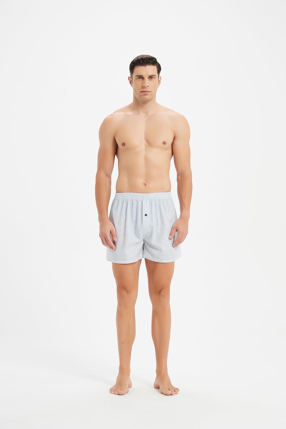 Detalle de JupiterSecret Herren Boxershorts aus Baumwolle – 6er und 10er Pack, Größen S–6XL