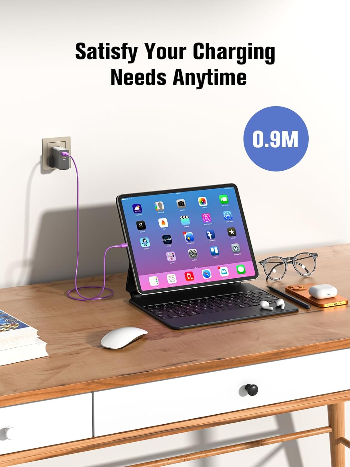 Thumbnail 5 de Bestwist USB to USB C Cable 0.95M (4 Pack): Reliable USB-A to USB-C Charging & Data