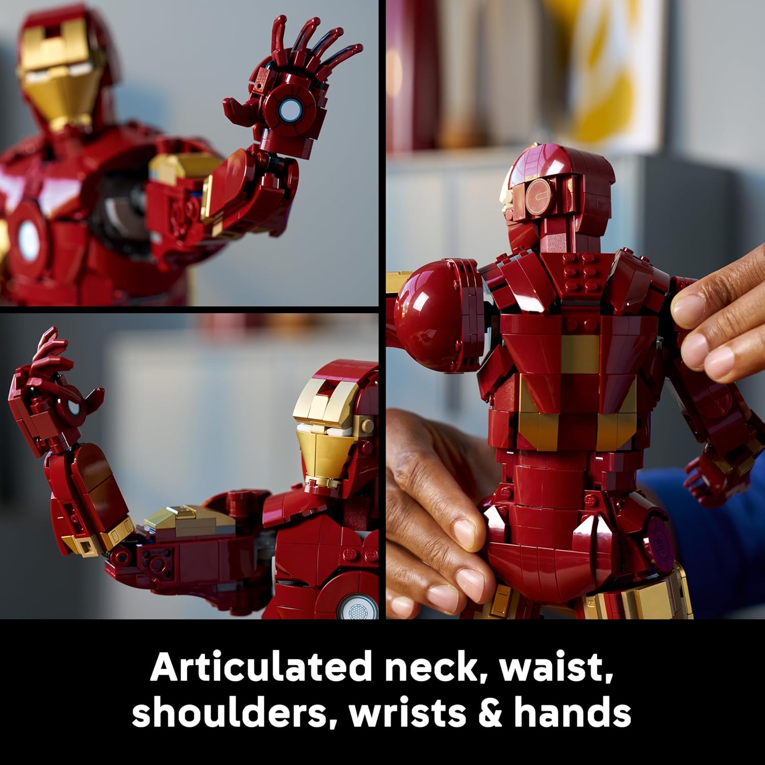 Thumbnail 2 de LEGO Marvel Iron Man Mark 3 Collectors' Edition Figure – 76344