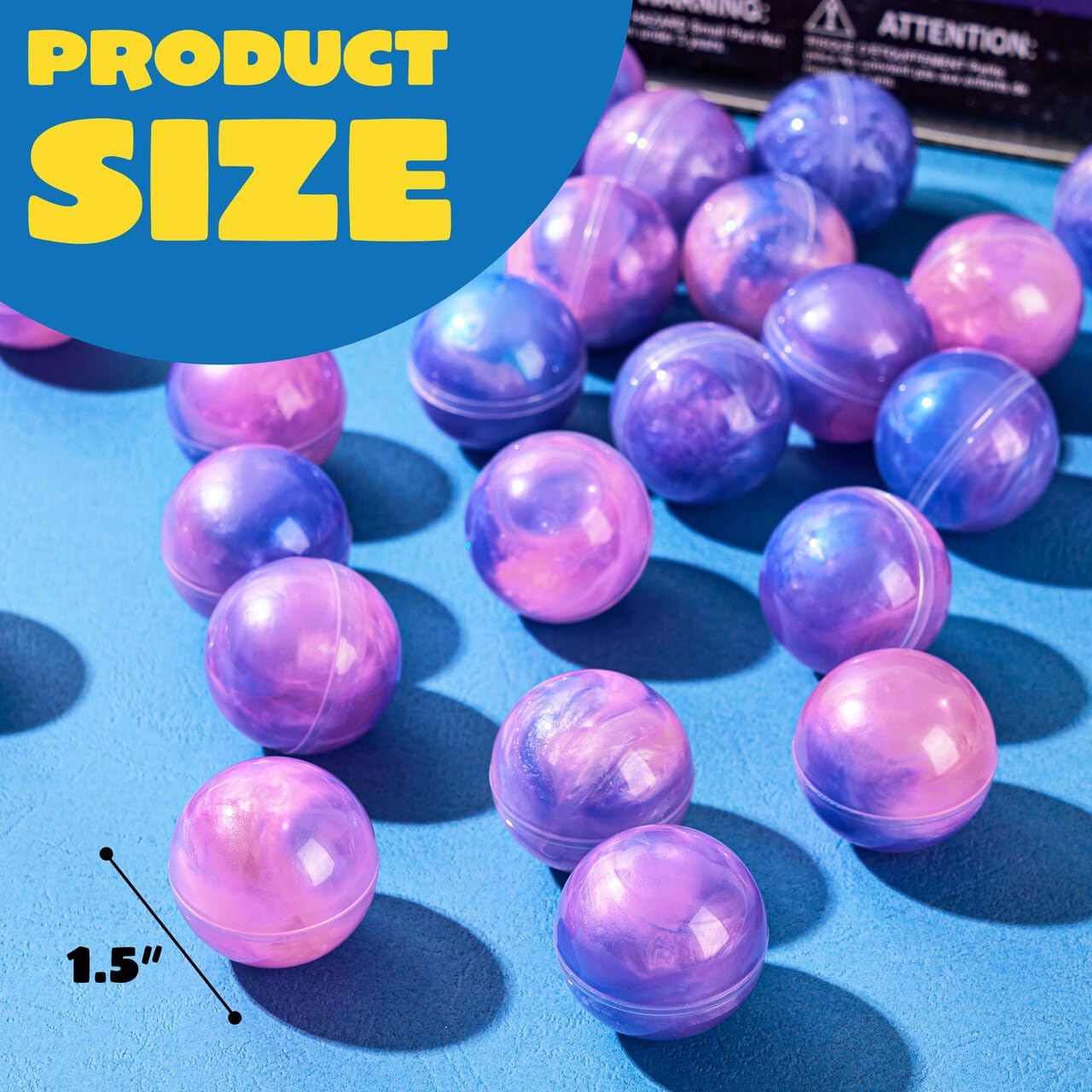 Thumbnail 5 de JOYIN 24er Pack Galaxie Slime Set Rosa – nicht klebende, schmutzfreie Schleim-Kugeln für Partys