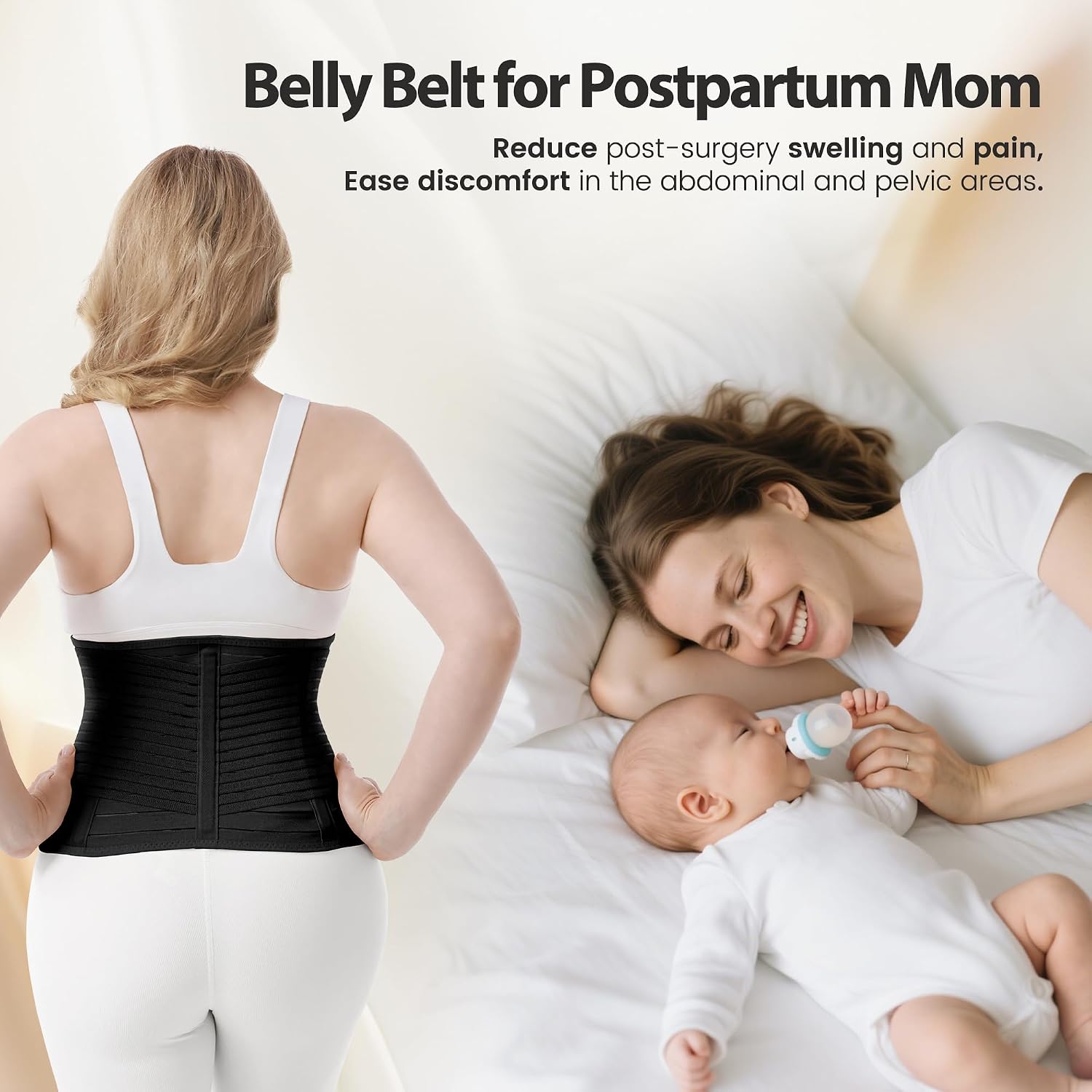 Thumbnail 6 de Trendyline Postpartum Belly Wrap for Mums – C-Section Recovery Belt with Firm Compression