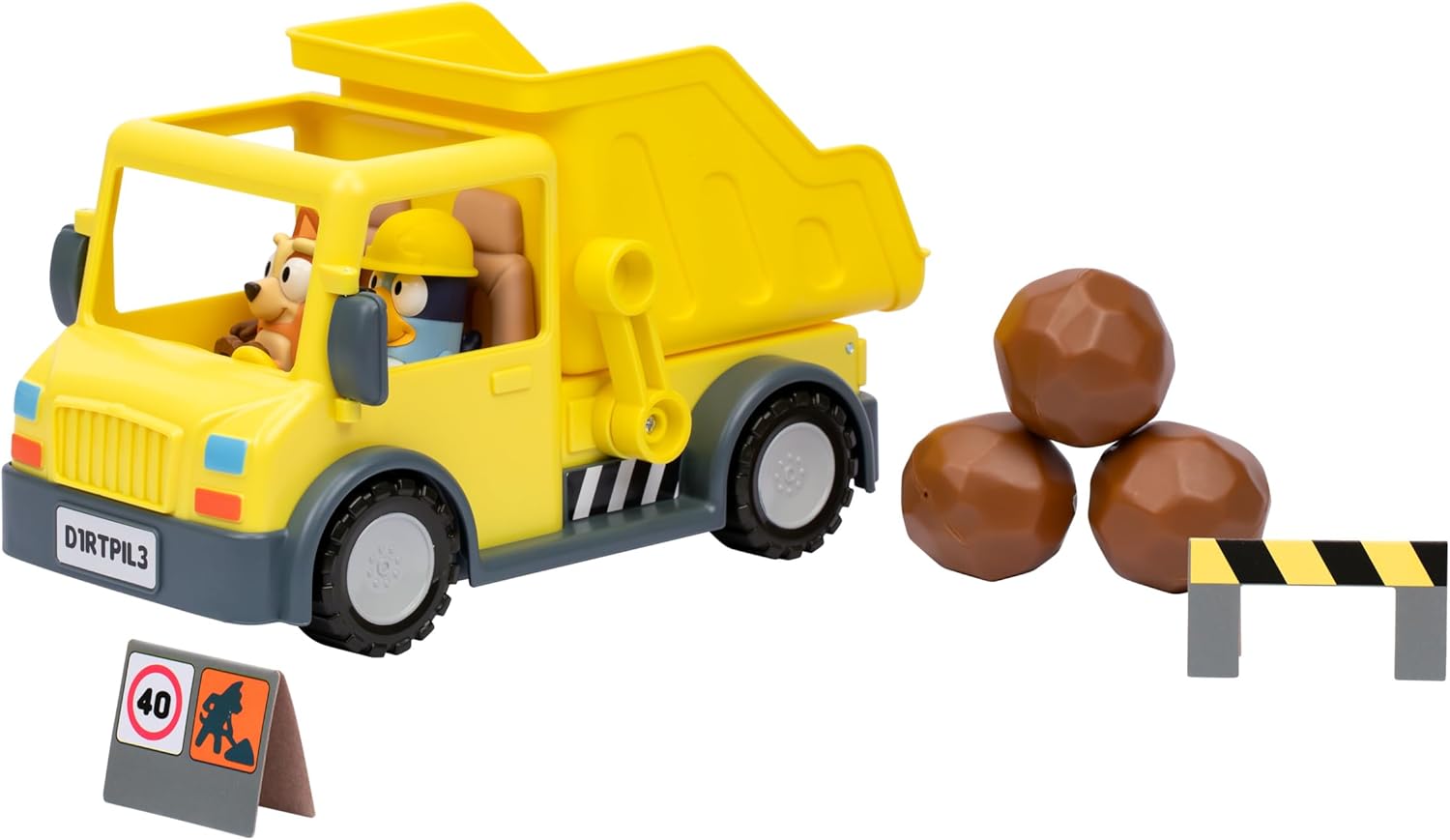Bluey Dump Truck Toy Playset