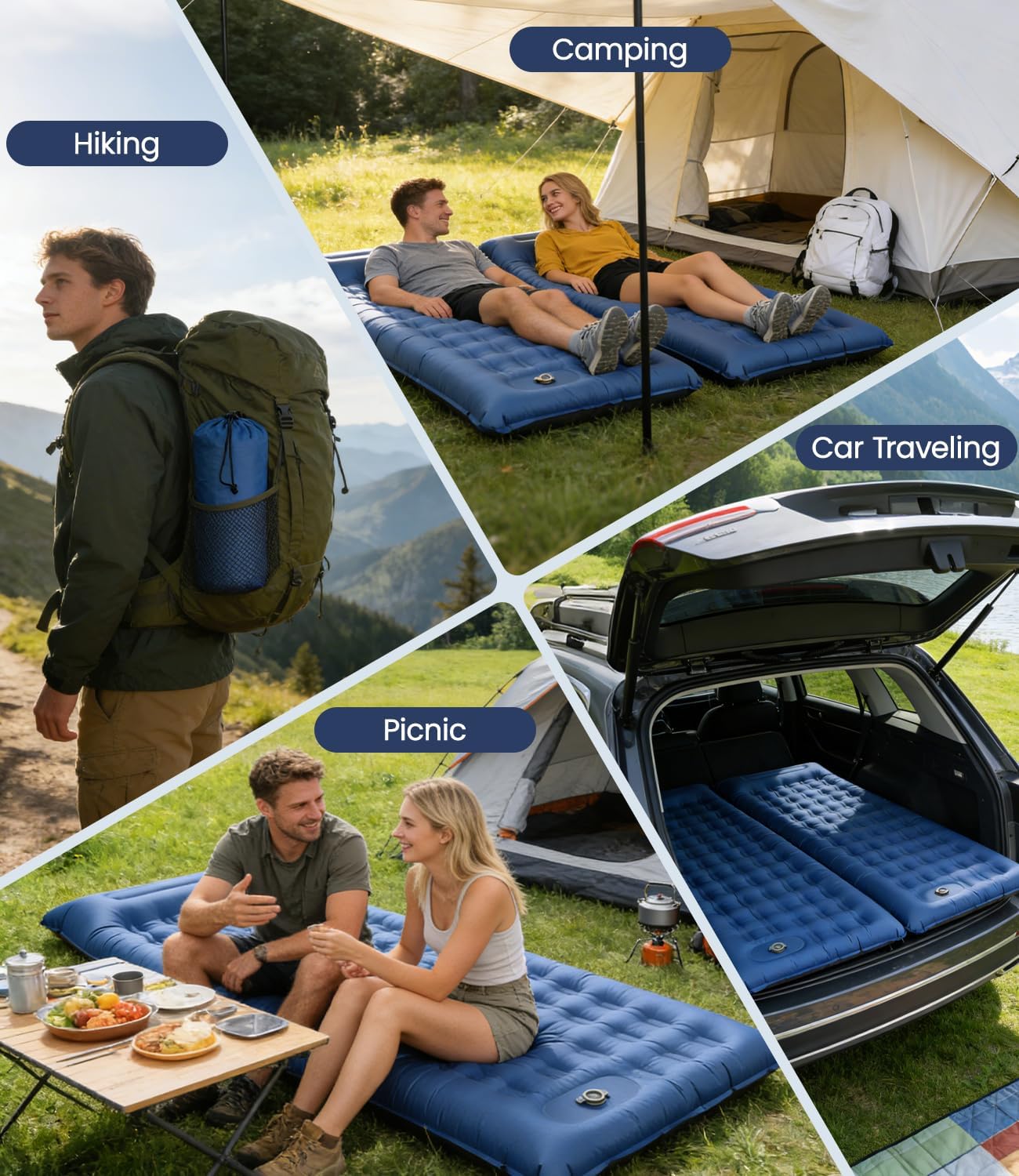 Detalle de DoXtreme Versatile Camping Mattress – Compact Sleeping Mat