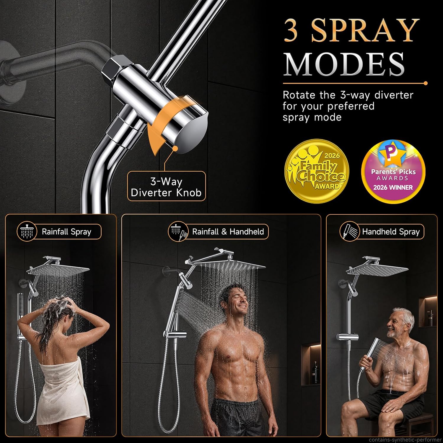 Detalle de Veken 10" Shower Head