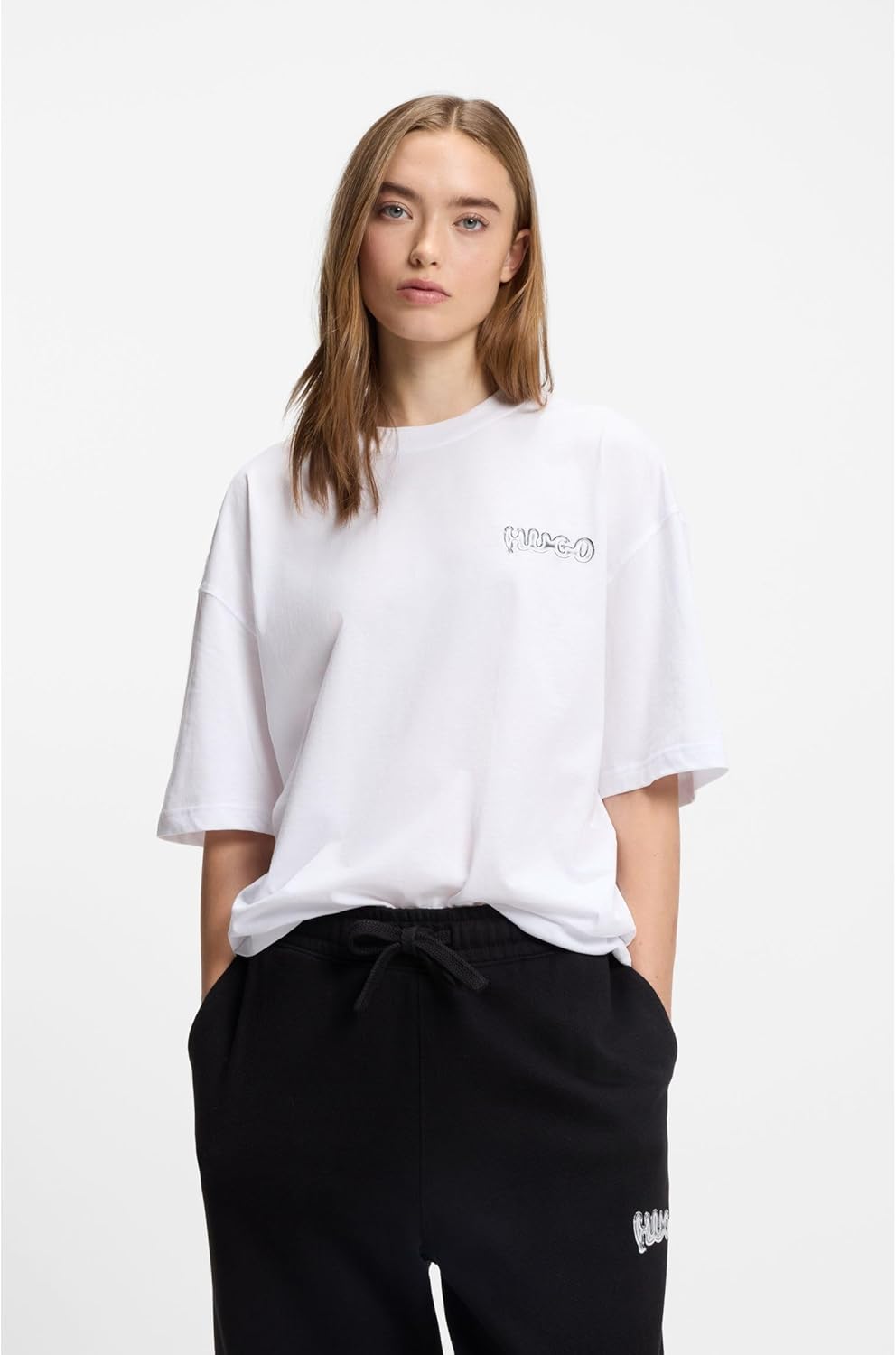 Thumbnail 4 de T-shirt homme HUGO Nyrotee – blanc