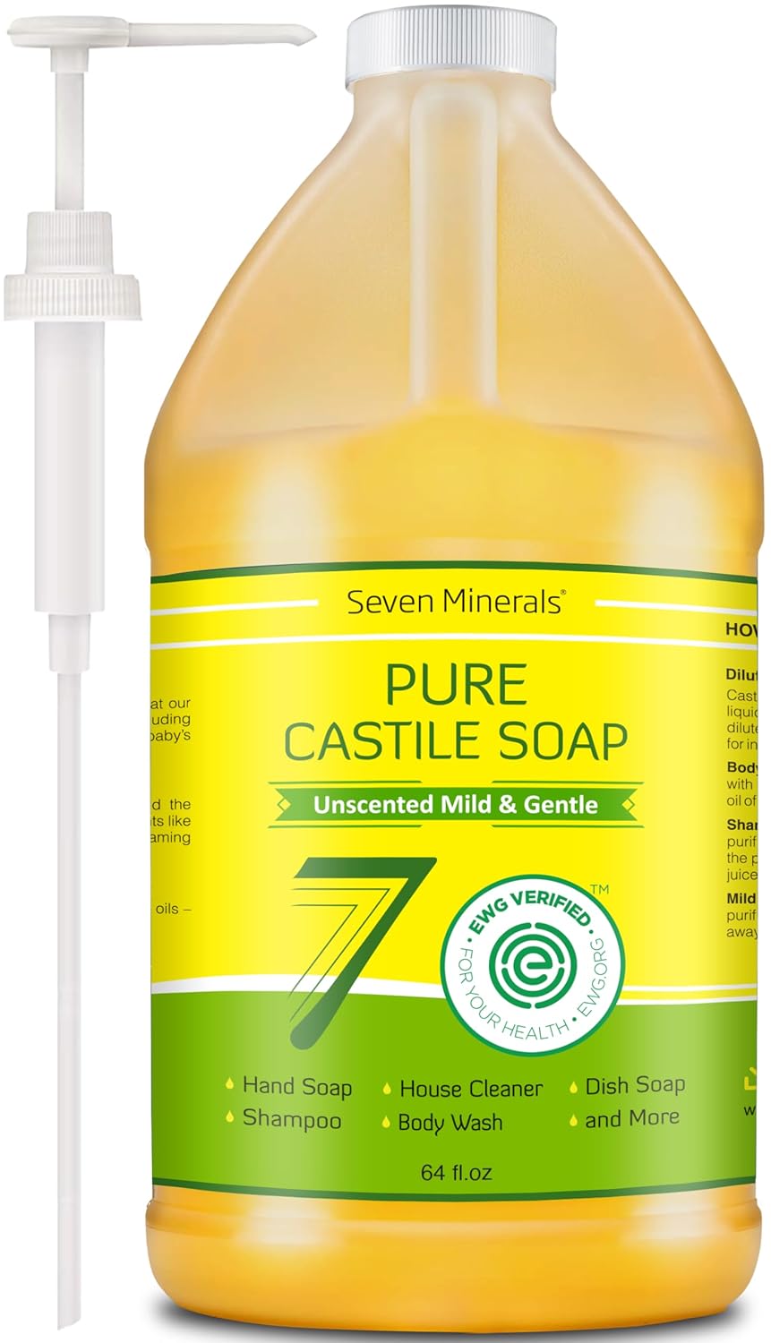 Pure Castile Soap 64 fl oz Unscented