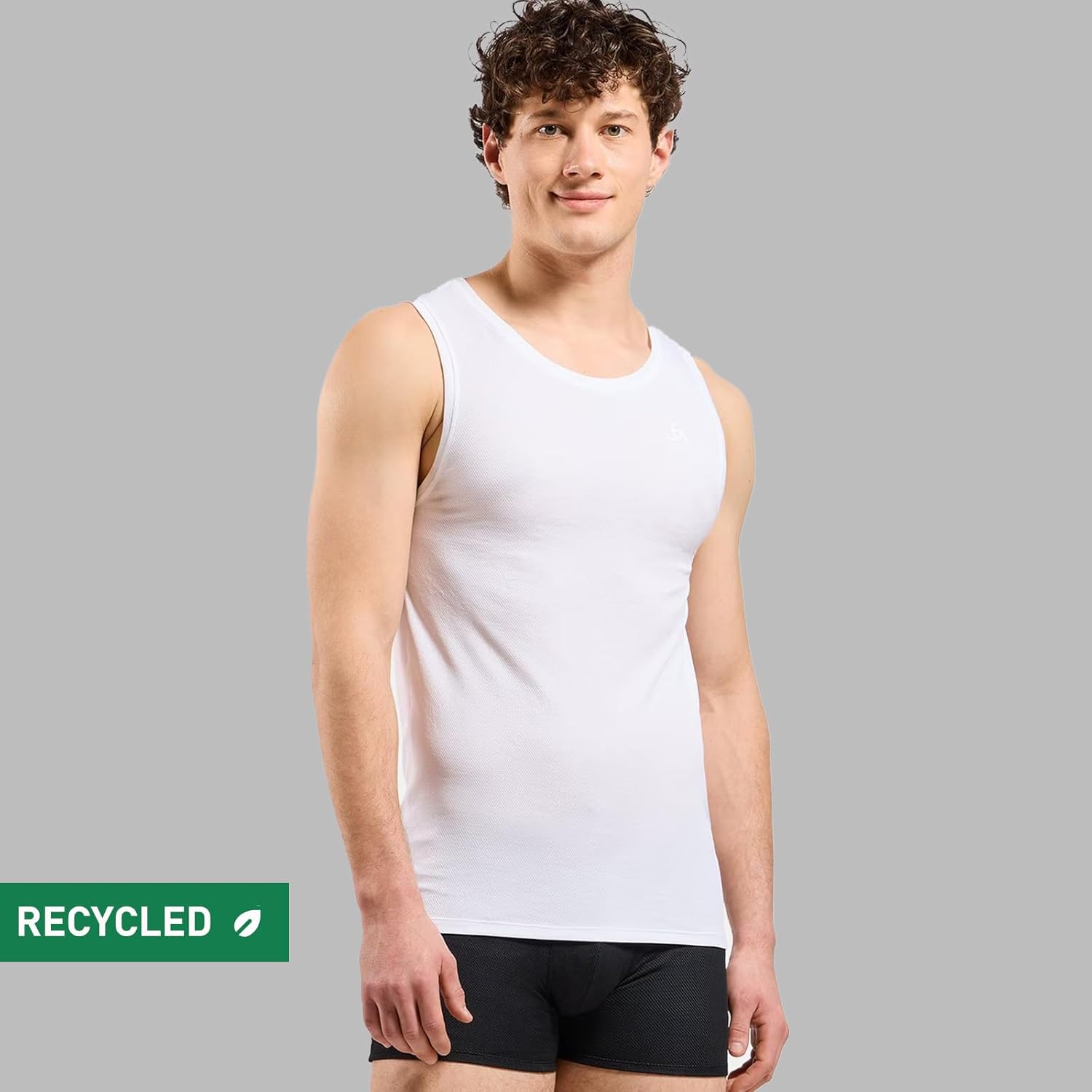 Thumbnail 1 de Odlo Active F-Dry Light Tanktop für Herren (1er Pack) – schnelltrocknendes Funktionsunterhemd