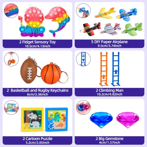 Thumbnail 4 de AmyBenton 139 Piezas para Bolsas de Fiesta y Piñatas – Rellenos infantiles seguros y prácticos