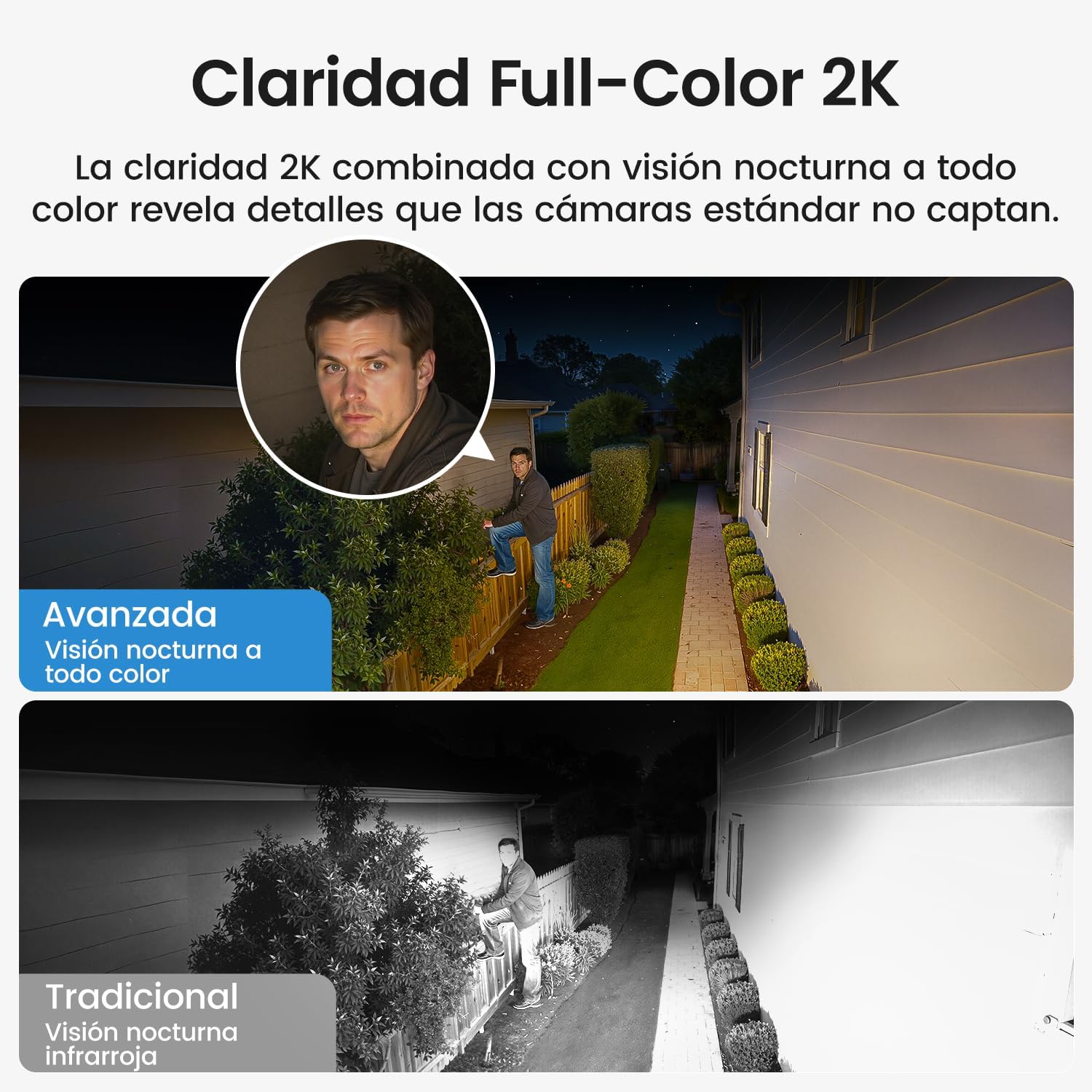 Thumbnail 5 de aosu 2K Camara de Vigilancia Solar Exterior 32 GB