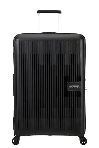 Detalle de American Tourister Aerostep Spinner L: maleta expansible de 77 cm, 101,5–109 L, negra