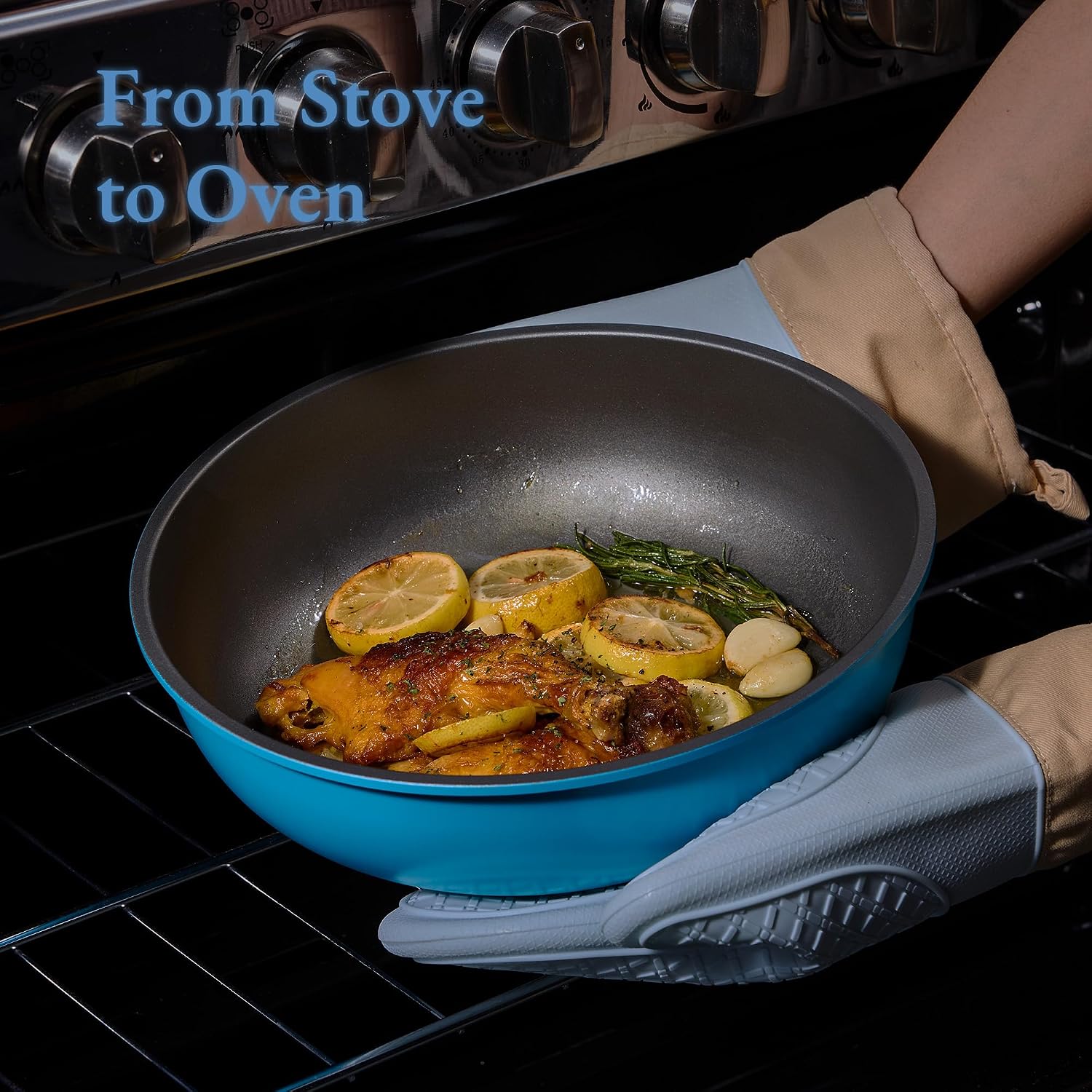 Thumbnail 4 de CAROTE 21pcs Nonstick Cookware Set