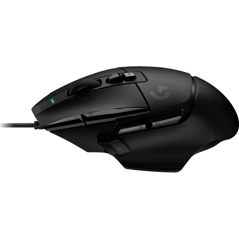Detalle de Logitech G502 X con cable + alfombrilla G240: precisión y personalización para jugadores exigentes