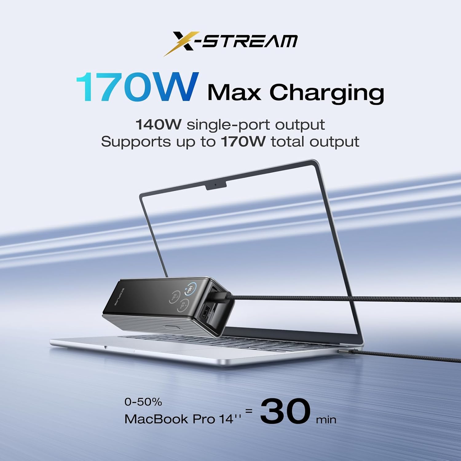Thumbnail 1 de EF ECOFLOW EF-HB-002 Rapid Power Bank, 25,000mAh 170W Portable Charger