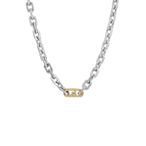Detalle 2 de EMPORIO ARMANI Collar cadena hombre acero inoxidable