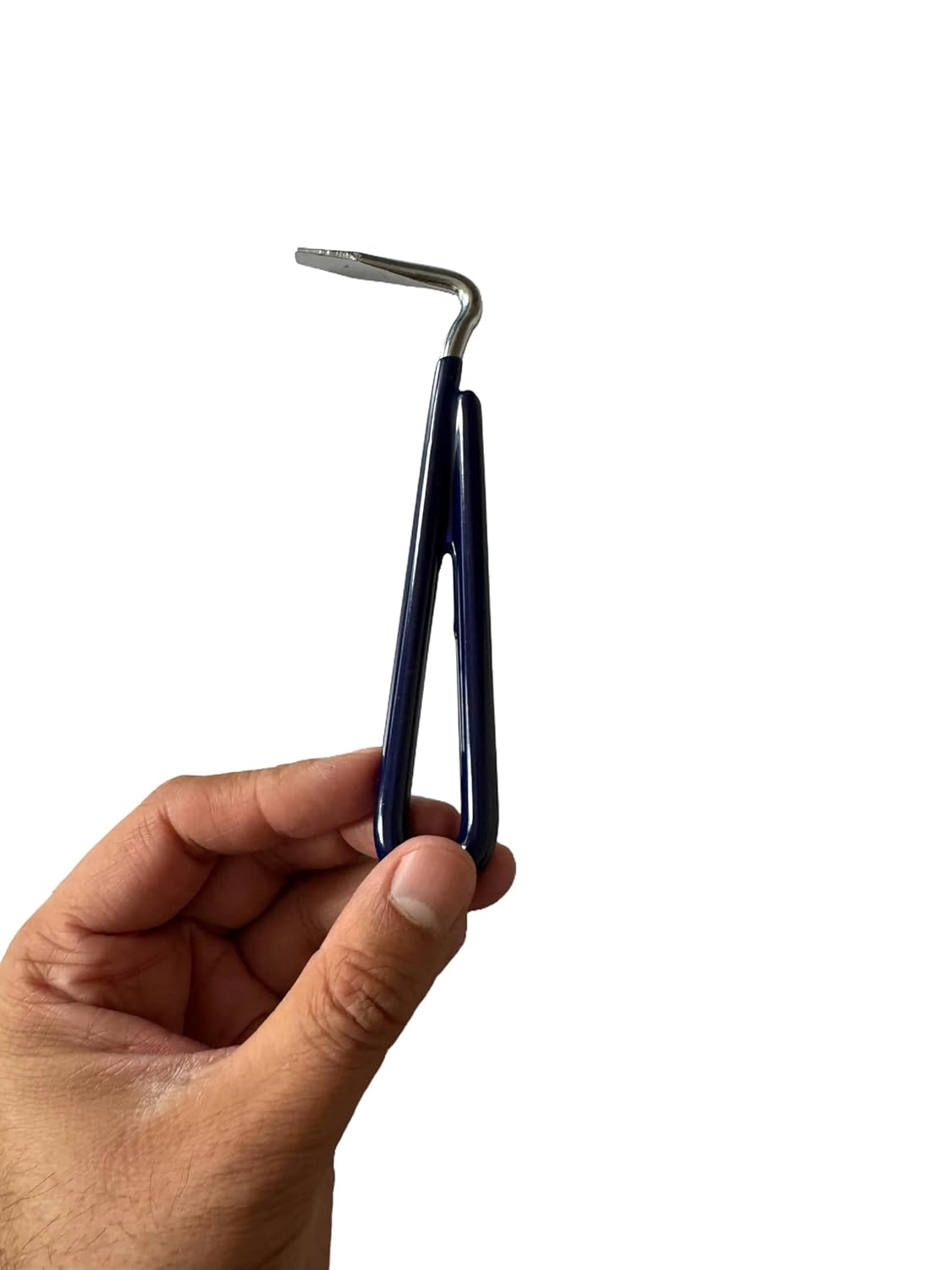 Detalle de Horse & Donkey Hoof Care Pick with Rubber Handle (Black) – Ferrier Grooming Tool