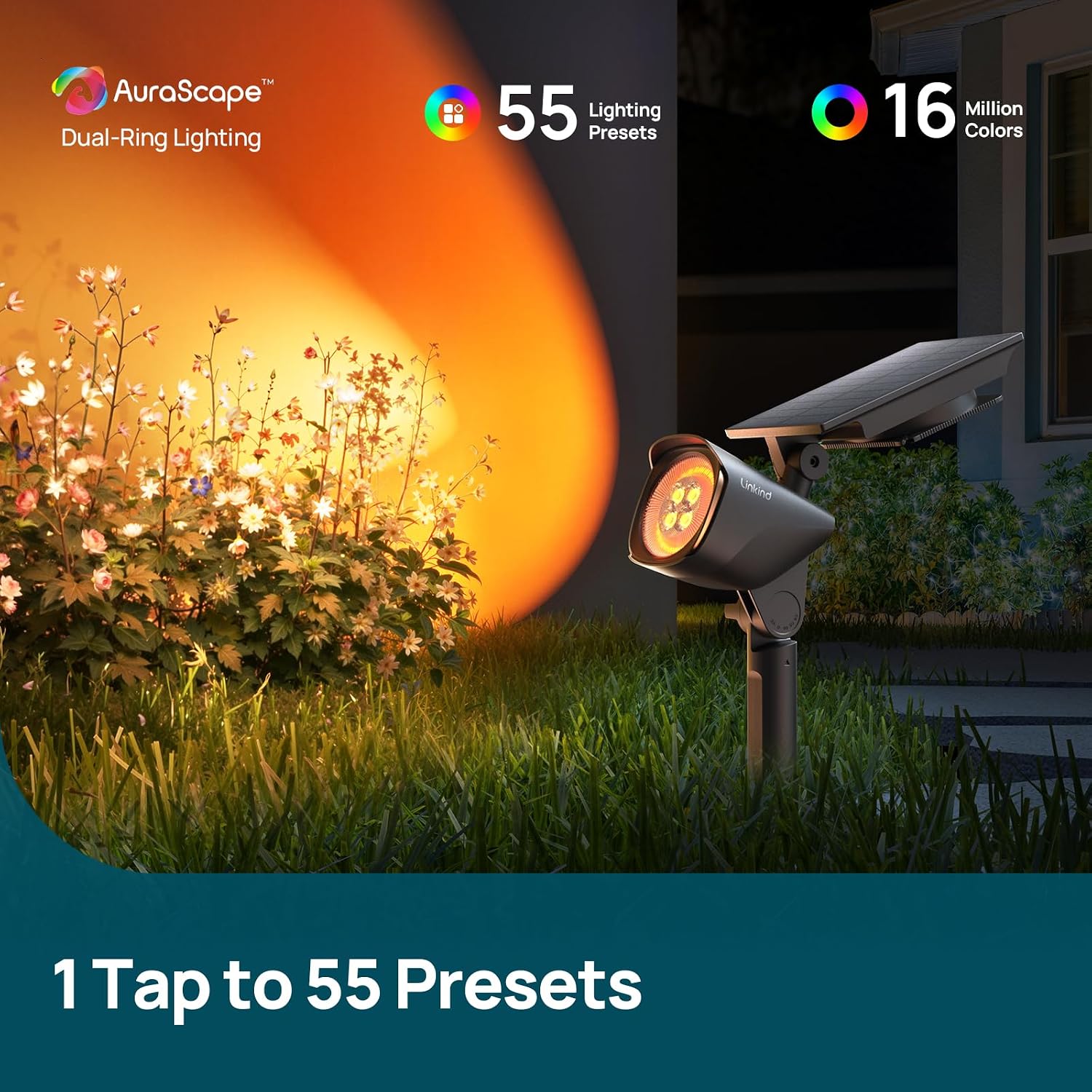 Detalle 2 de Linkind Solar Spotlights SL6C