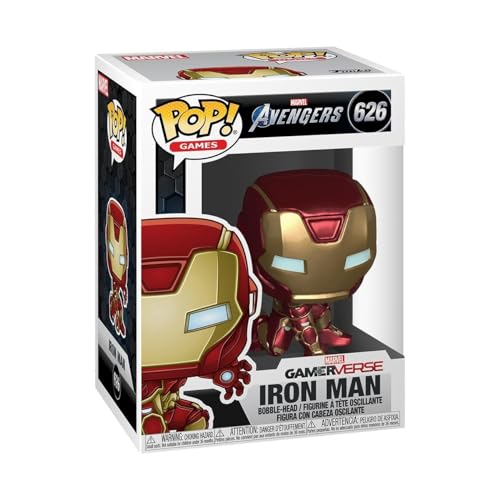 Detalle de Funko Pop! Marvel: Avengers Game - Iron Man (Stark Tech Suit)