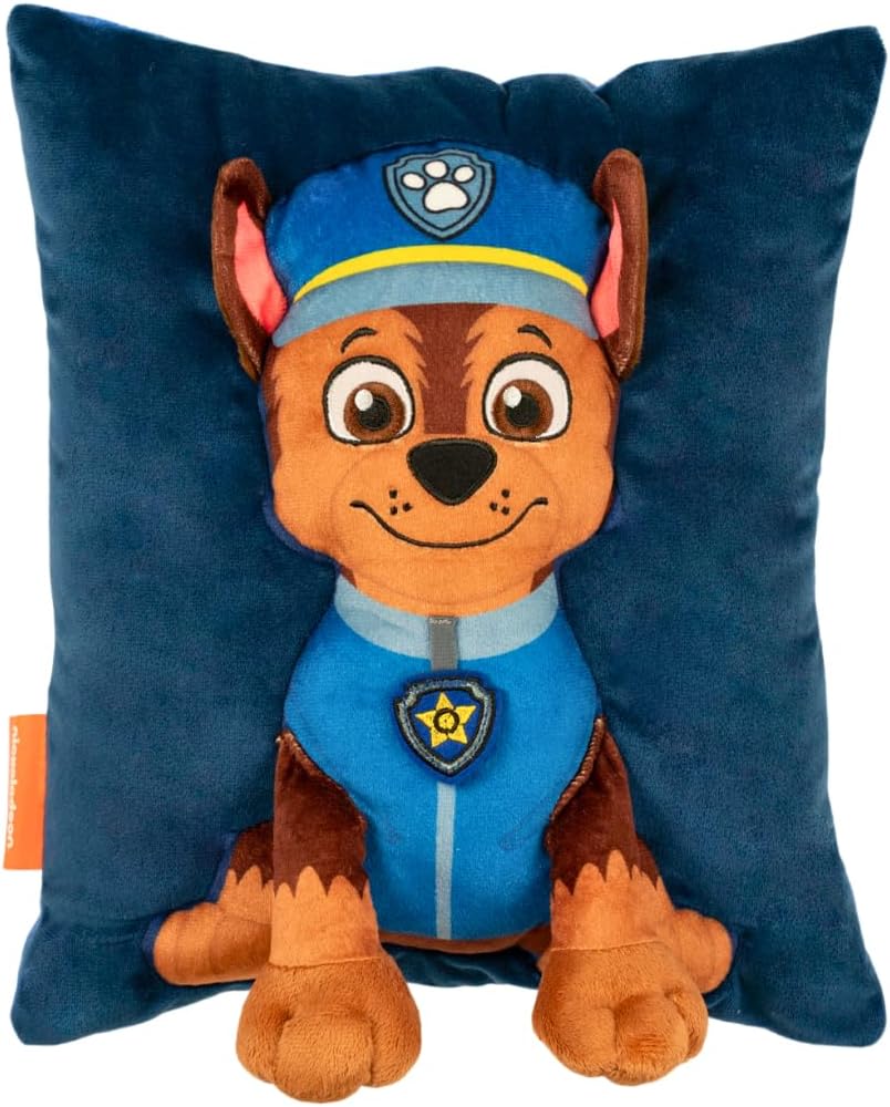 Detalle de Franco Paw Patrol Chase Plush Snuggle Pillow
