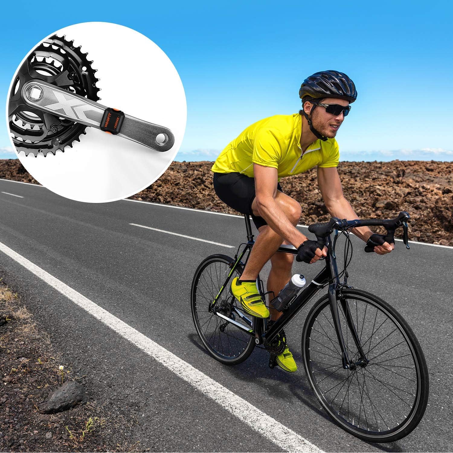 Thumbnail 1 de moofit CS9 kadenssensor med Bluetooth, ANT+ och IP67, orange