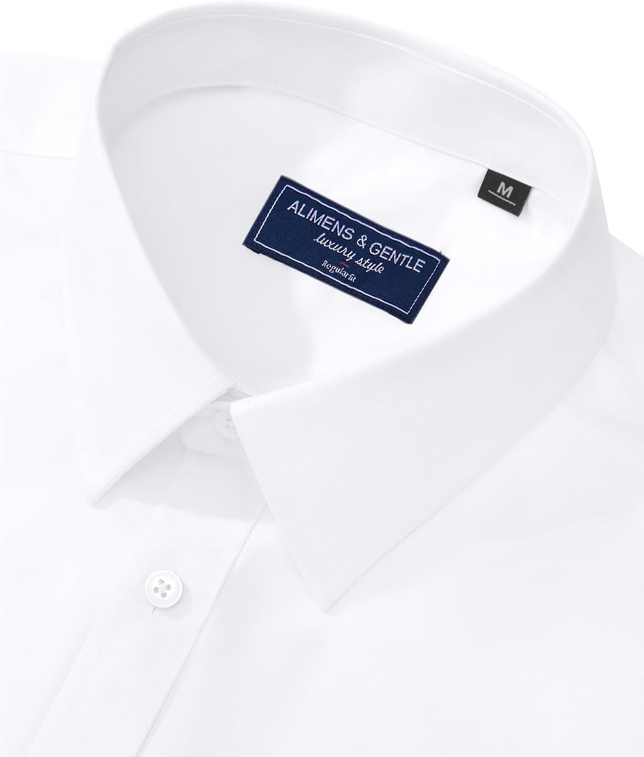 Detalle 2 de Alimens & Gentle Men's Dress Shirt stain-resistant long-sleeve 👔