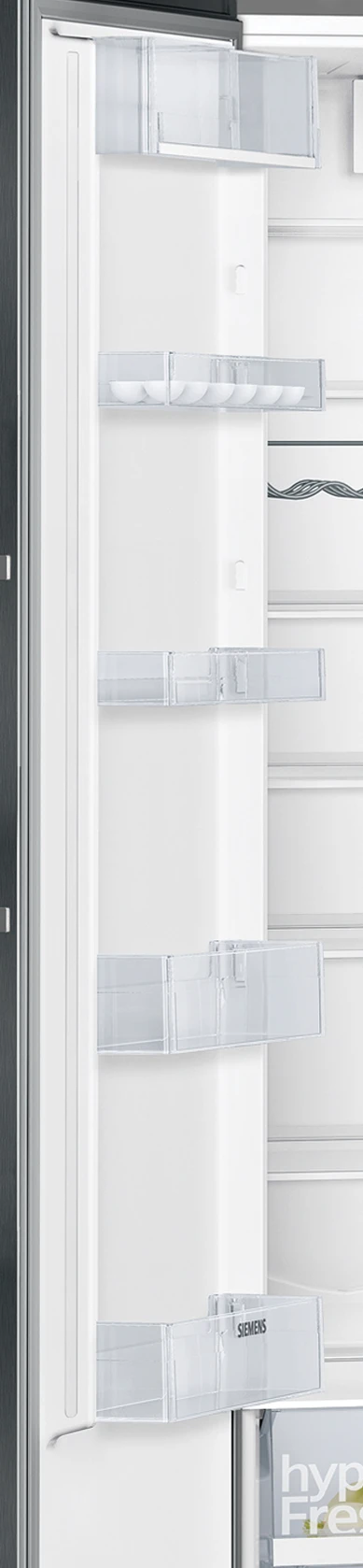 Detalle de Siemens KS36VVXDP – freistehender 1-türiger Kühlschrank mit HyperFresh und viel Stauraum