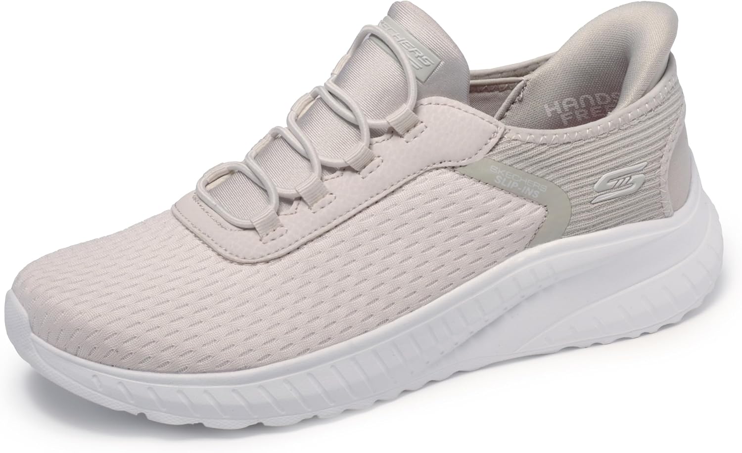 Detalle de Skechers Bobs Squad Chaos Hands Free Slip-On Shoes for Women