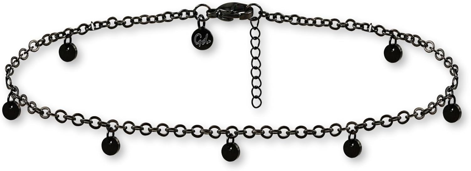 Thumbnail 6 de GD GOOD.designs Cavigliera da donna impermeabile regolabile 22–27 cm in acciaio inossidabile (oro, argento o oro rosa)