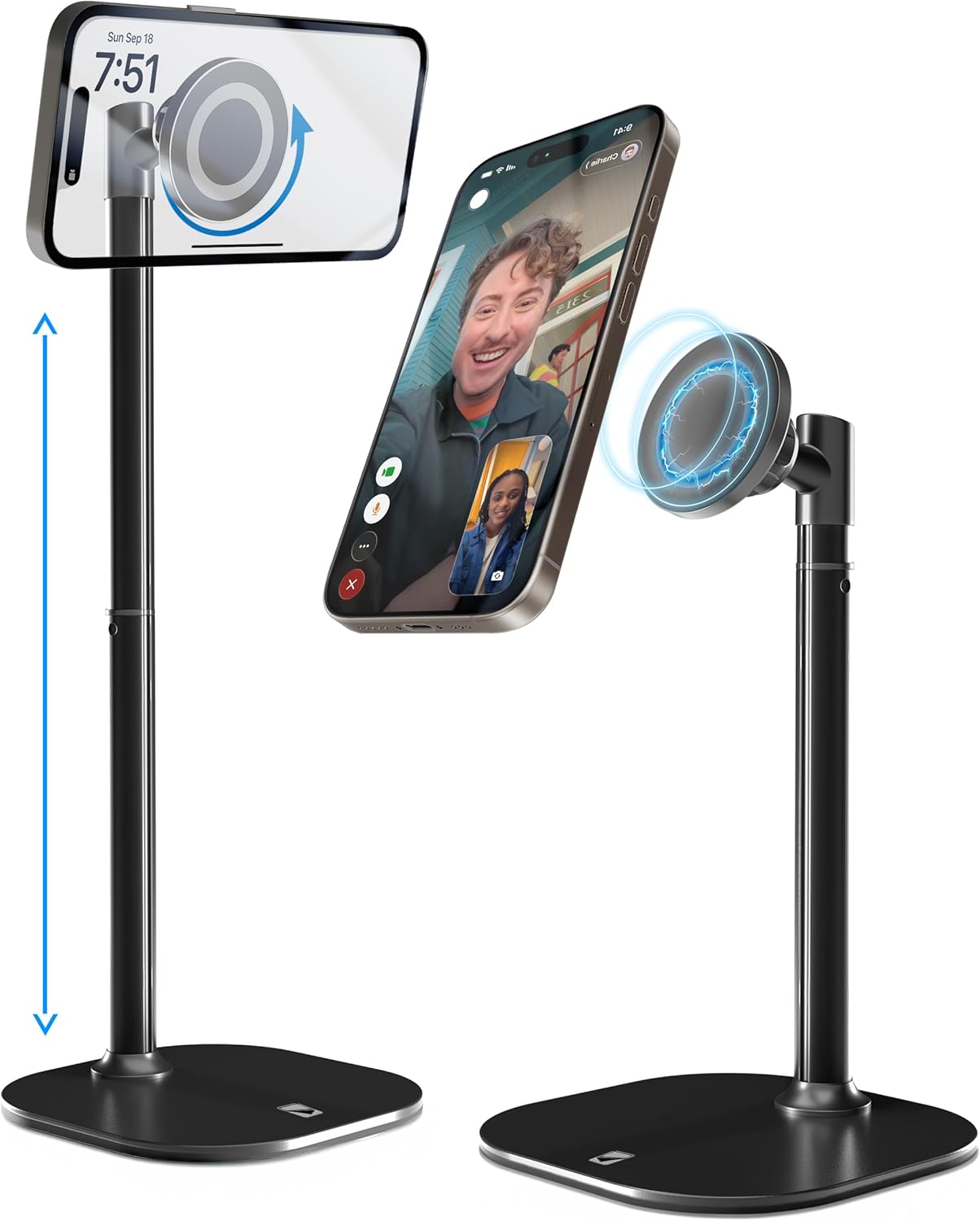 Detalle de COOPER MagStand Adjustable MagSafe iPhone Stand