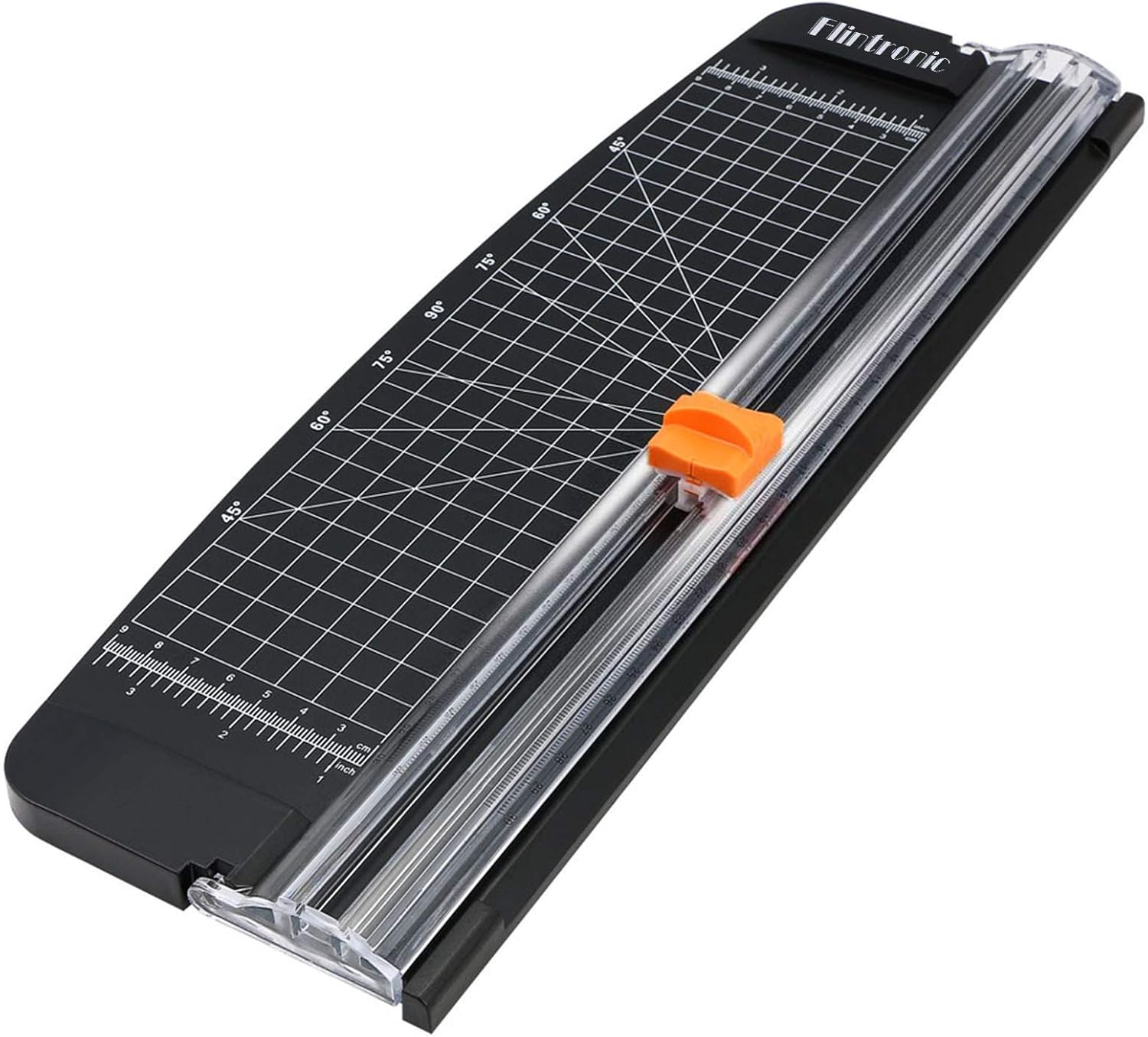 flintronic A4 Paper Cutter: 38cm Portable Guillotine for Crafting