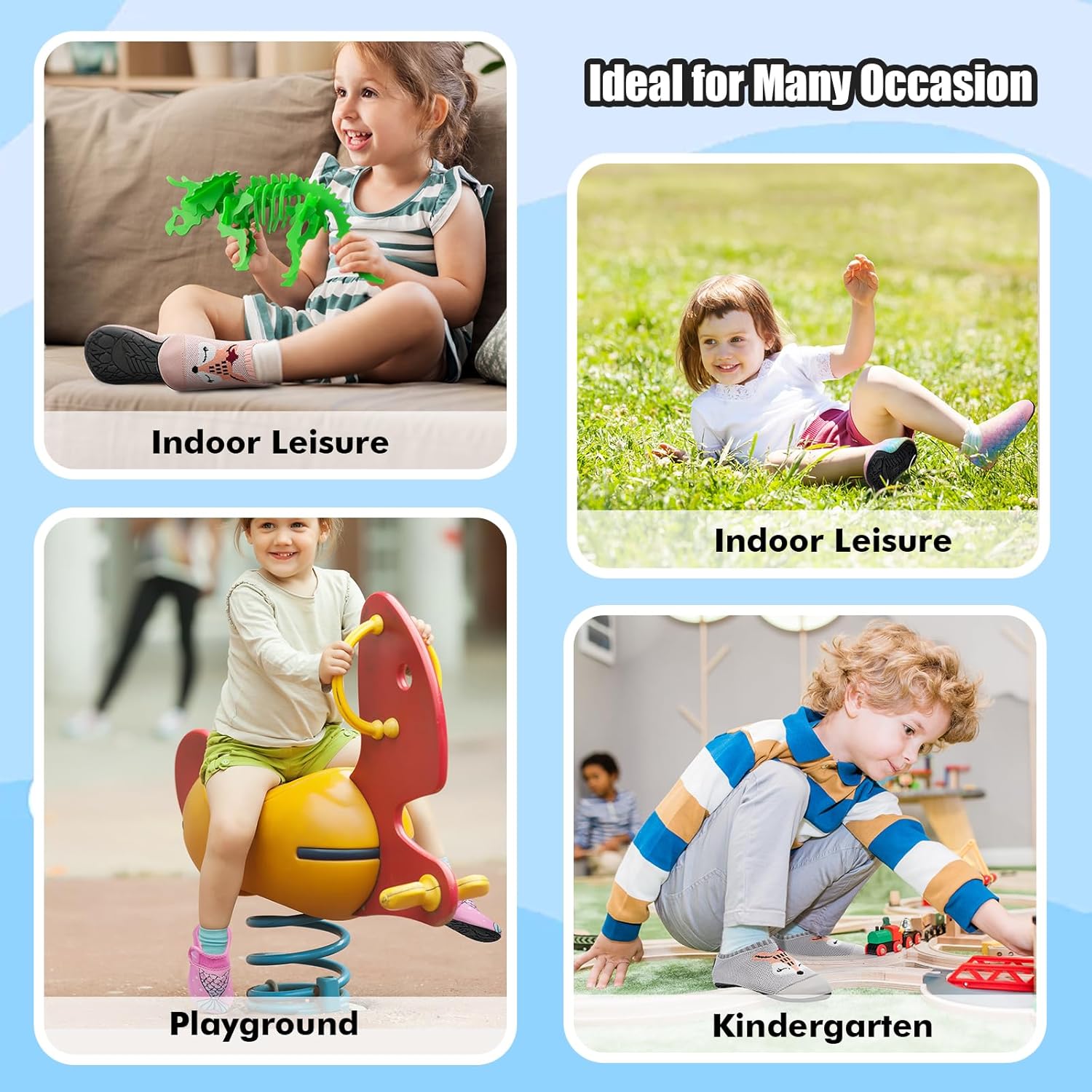 Thumbnail 1 de IceUnicorn Hausschuhe Kinder – Atmungsaktive, rutschfeste Kleinkind-Slippers