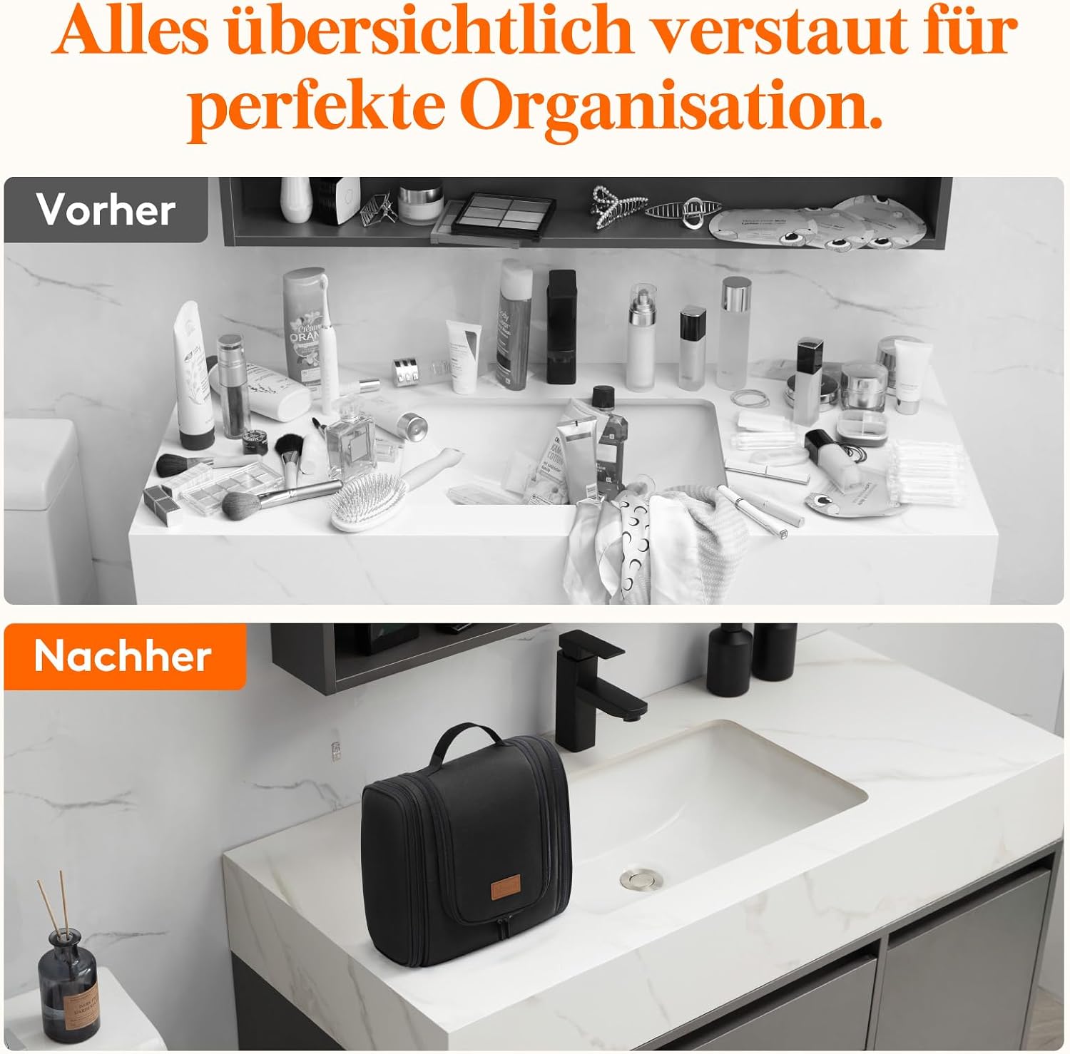 Thumbnail 6 de Lifewit Große Kulturbeutel Herren
