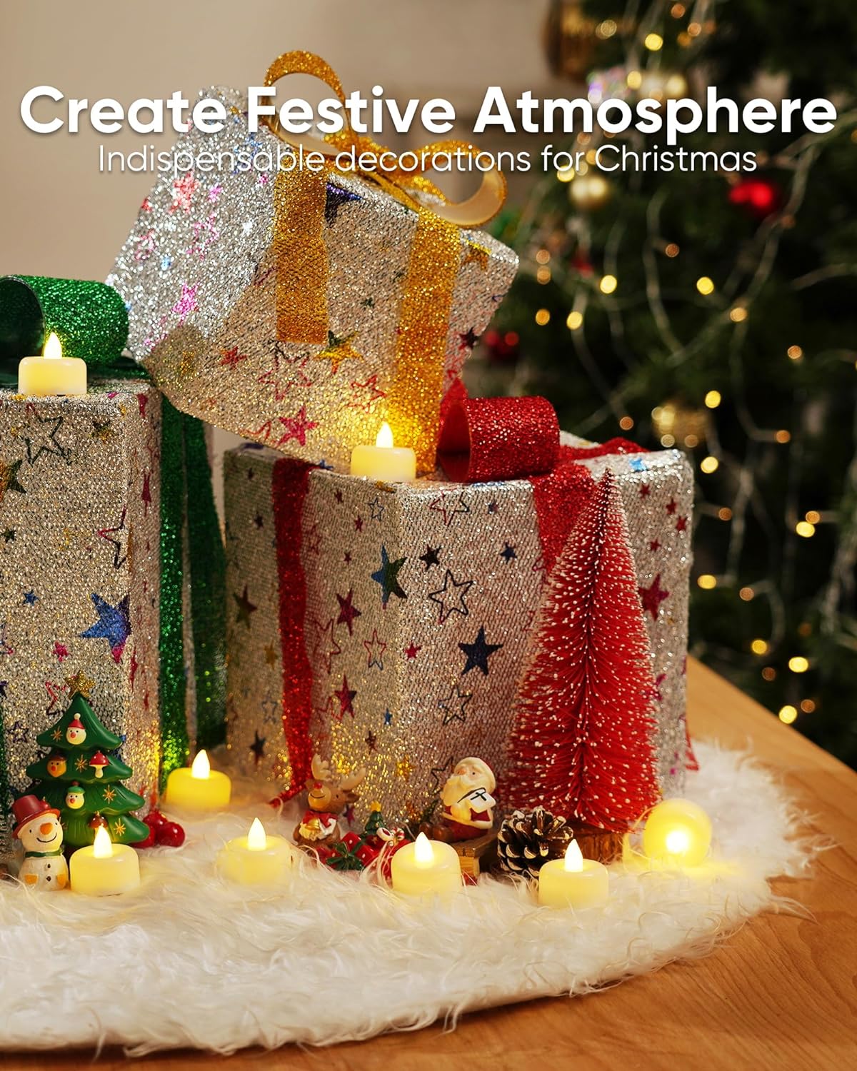 Thumbnail 5 de AMAGIC 100 Pack LED Tealight Candles ๐ฏ