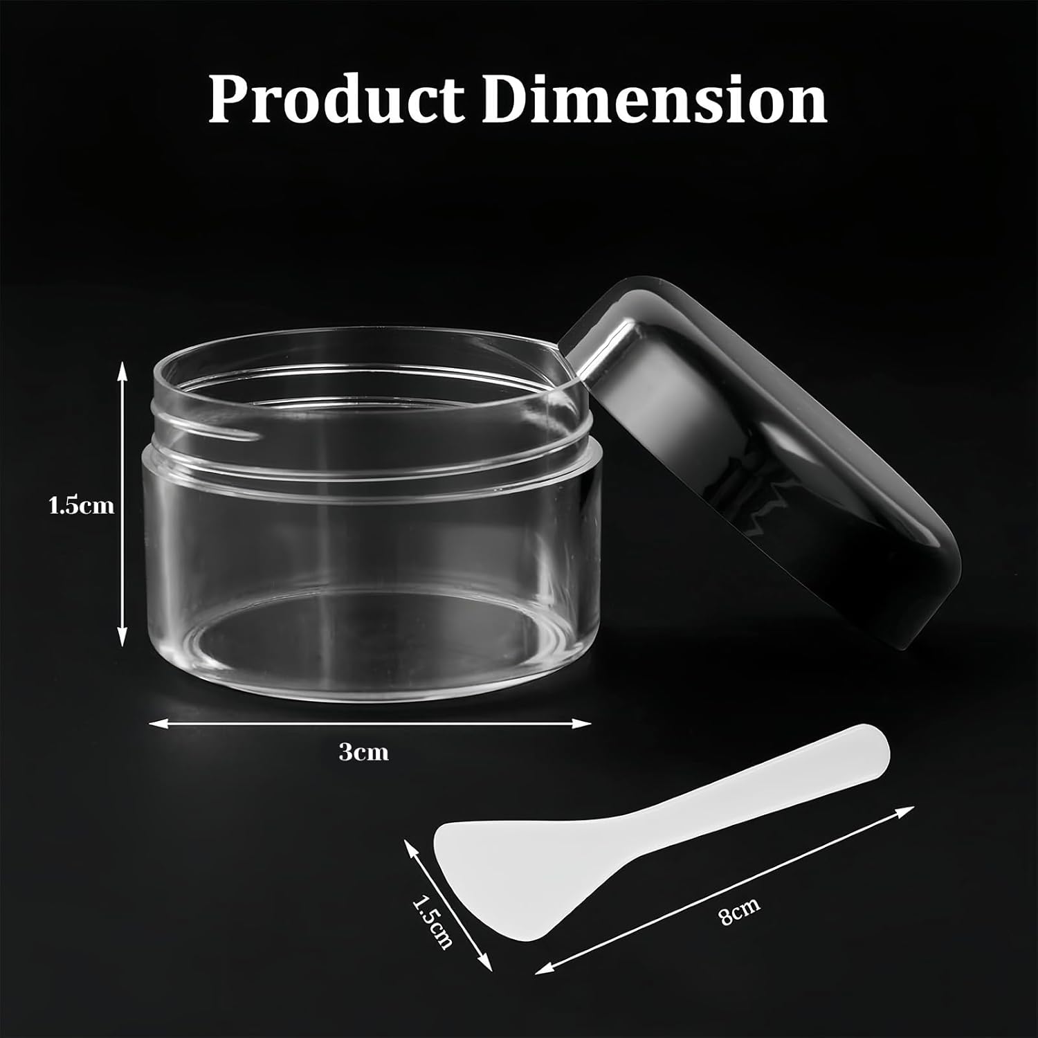 Detalle 2 de Flintronic 70 mini pots de cosmétiques 5g