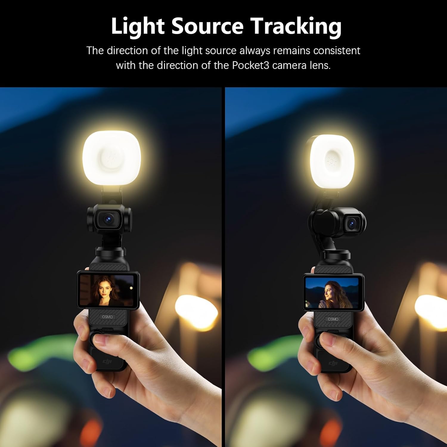 Detalle 2 de AMAZEAR LED Light for DJI Osmo Pocket 3