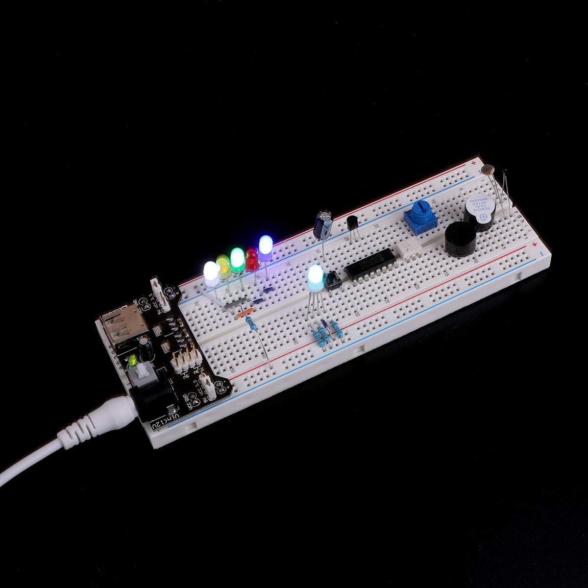 Thumbnail 4 de ELEGOO Elektronik-Lernset für Arduino mit über 300 Teilen (ohne Mikrocontroller-Board)
