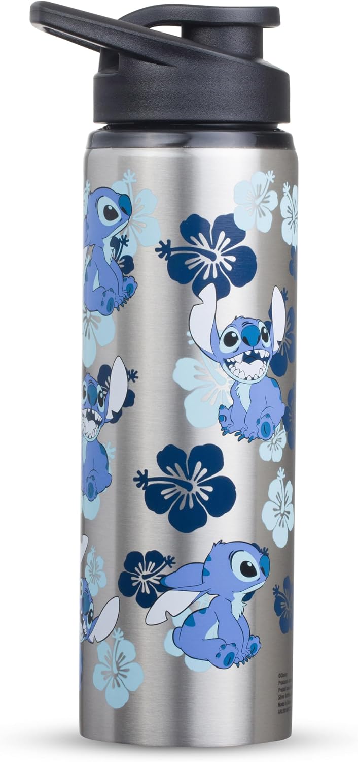 Detalle de Silver Buffalo Stainless Steel Water Bottle 25 oz