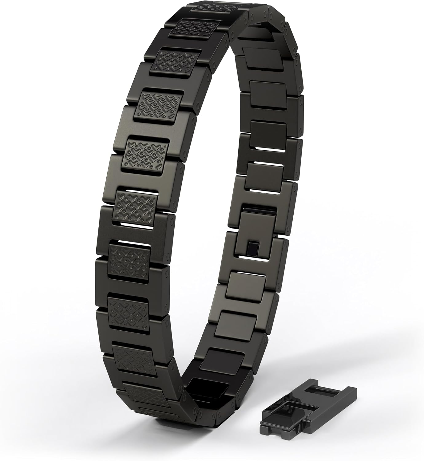 Thumbnail 6 de SERASAR Bracciale da Uomo in Acciaio Inox Premium [Power] - 12 mm, resistente all’acqua, 3 colori e scatola portagioie inclusa