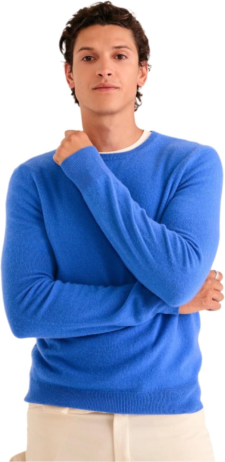Thumbnail 4 de NAADAM The Original Cashmere Crewneck Sweater Pullover da uomo in cashmere 100% (pacco da 1)