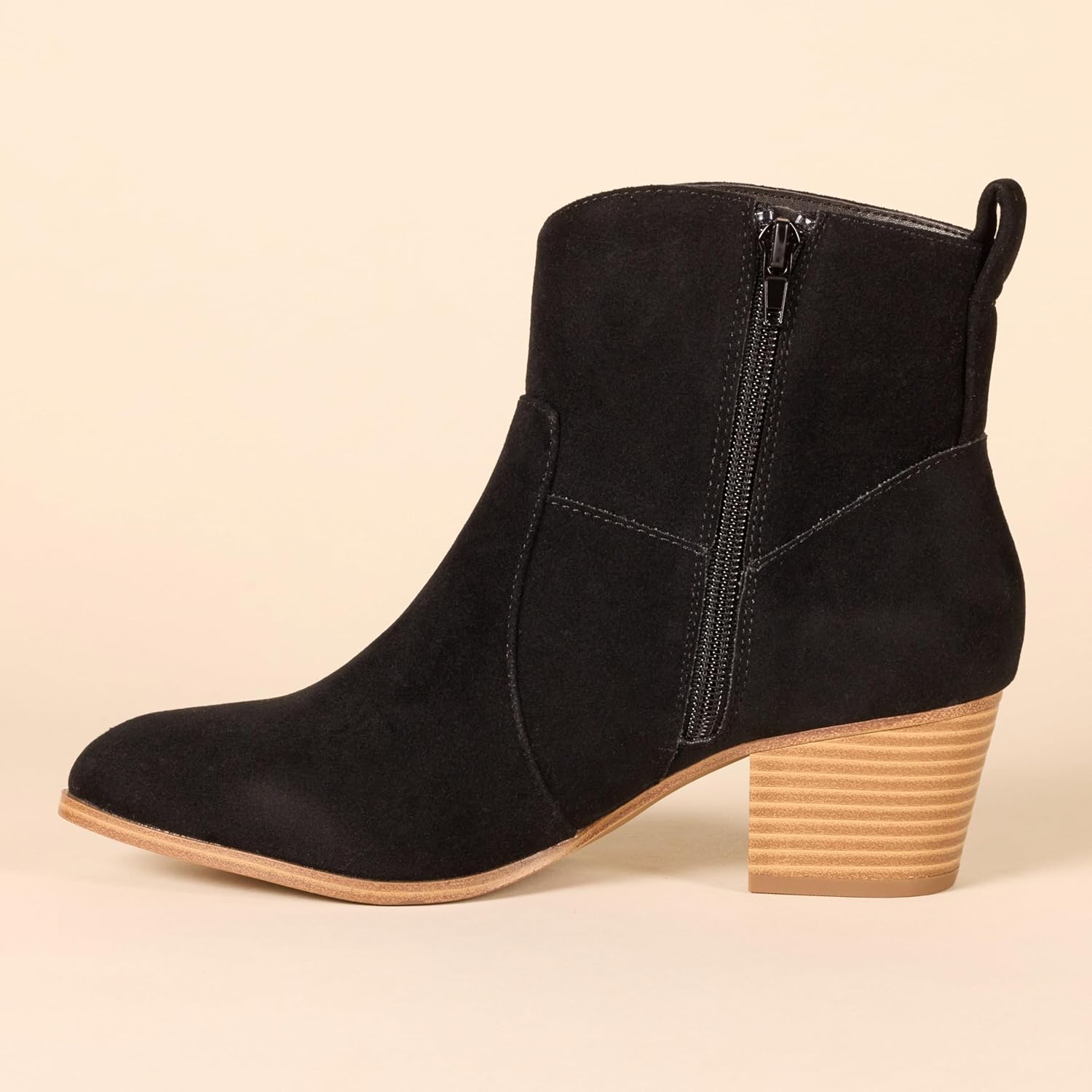 Thumbnail 1 de Amazon Essentials Damen Western-Stiefeletten mit gestapeltem Absatz – Cuban Heel
